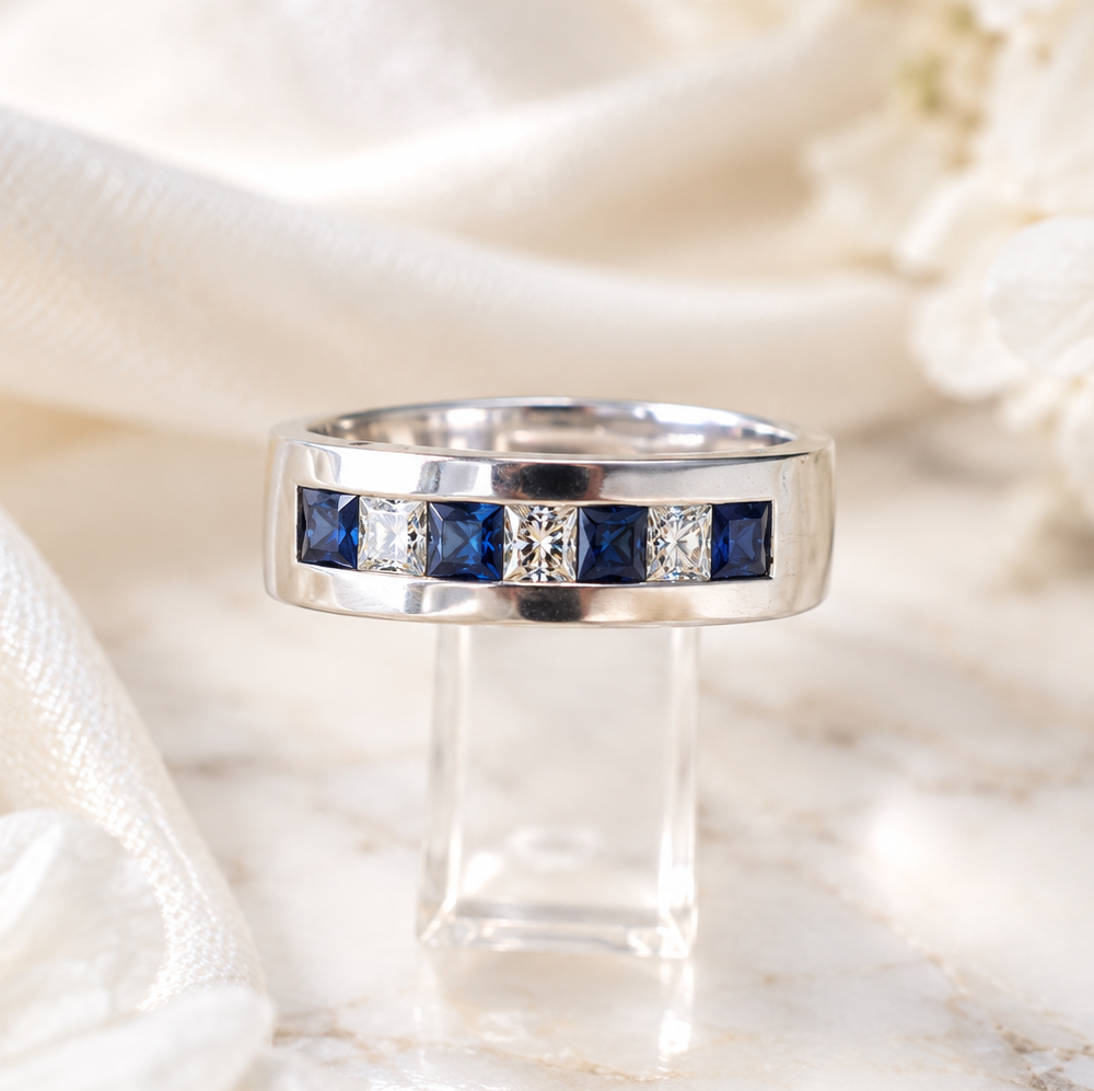 Anello Armonía Blu