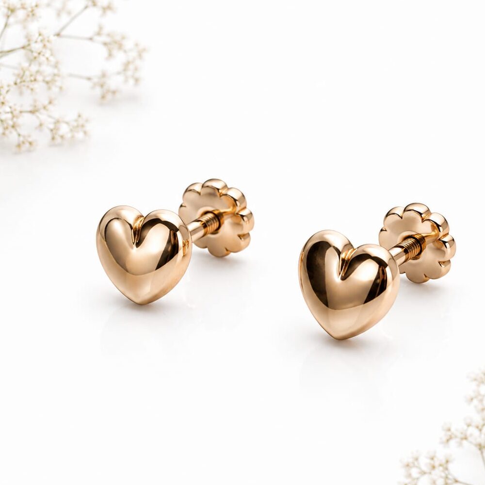 Corazón n4 oro rosa